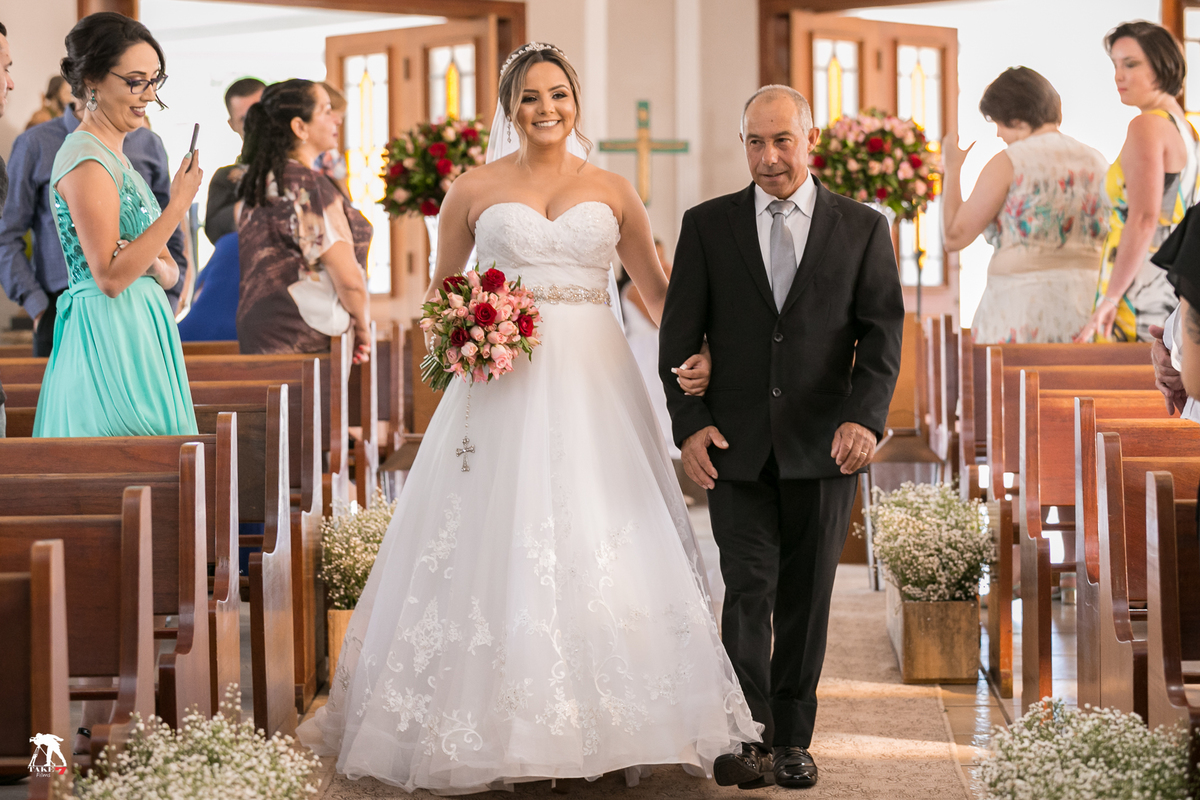 entrada da noiva com pai 