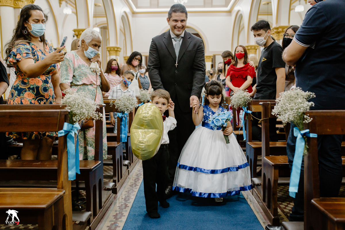 entrada das crianças 