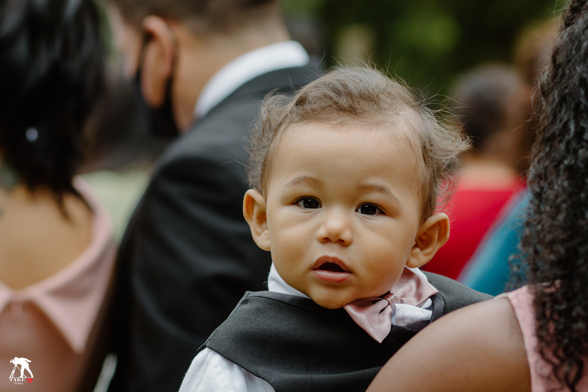 criança no casamento