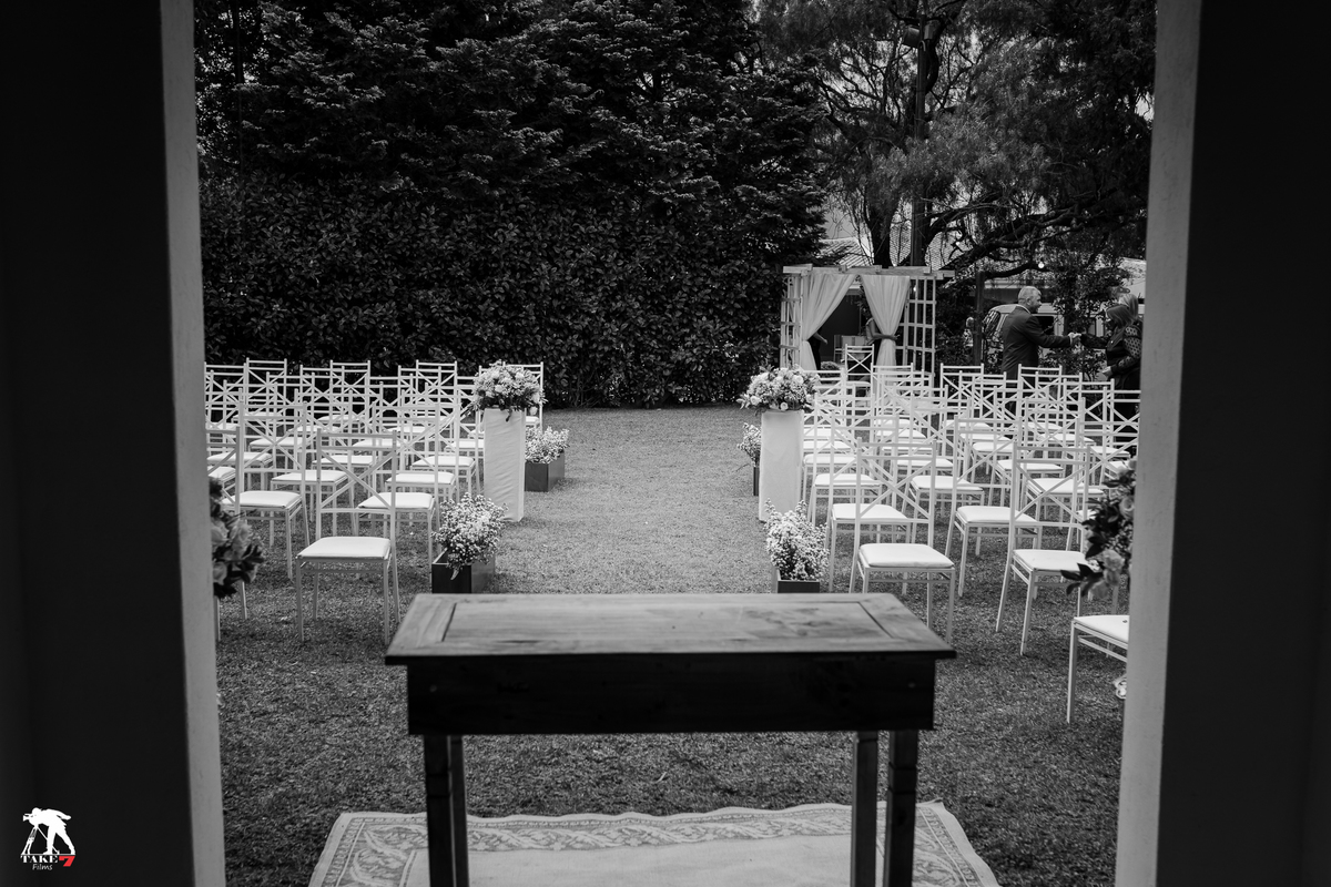 cerimônia de casamento