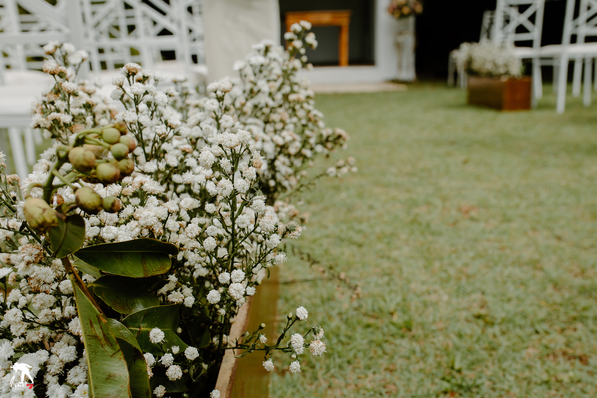 decoração de cerimônia 