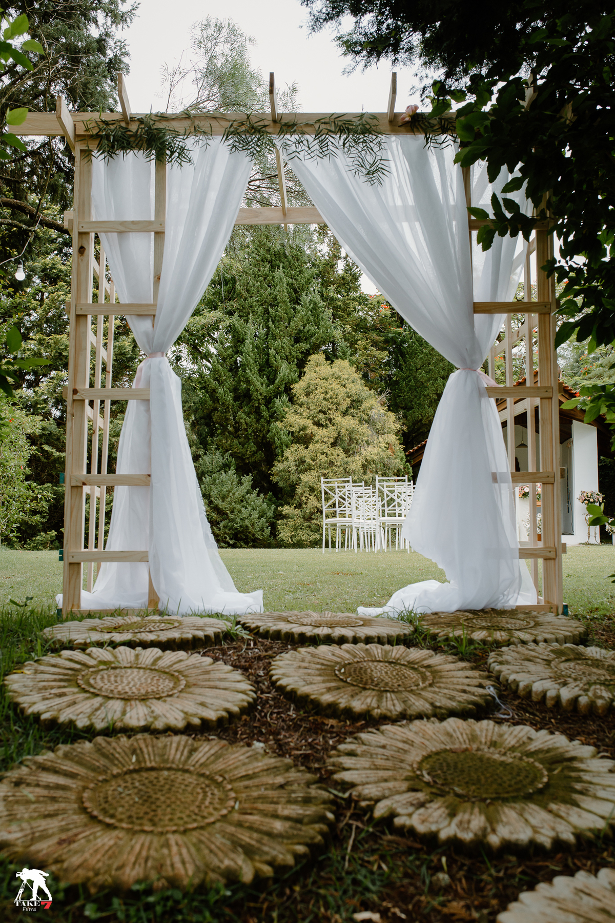 decoração do casamento