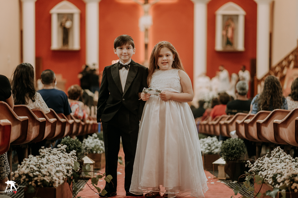 crianças no casamento