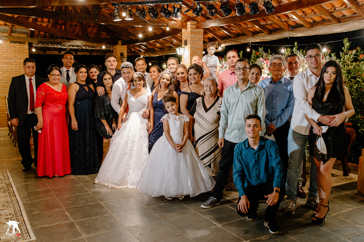 familiares do casal de noivos 