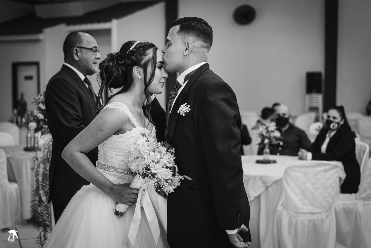 recepção do noivo com a noiva 