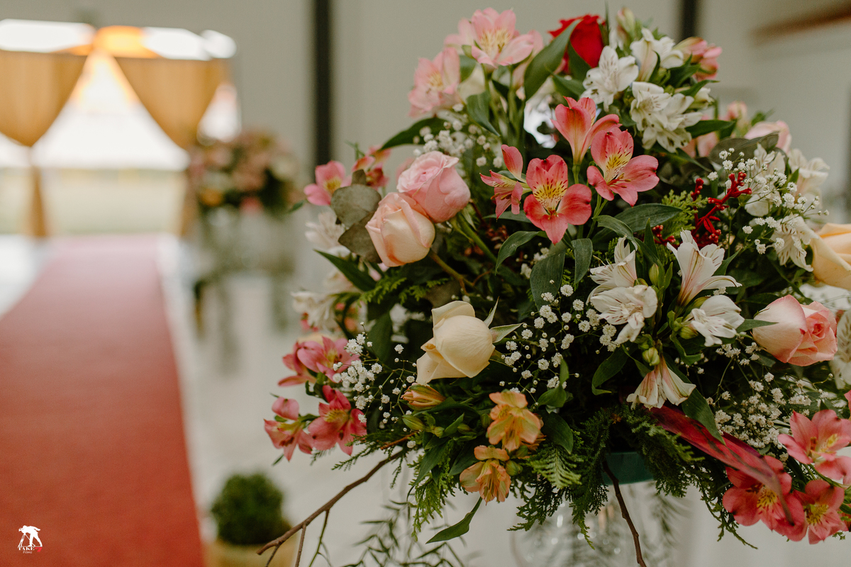 flores no casamento 