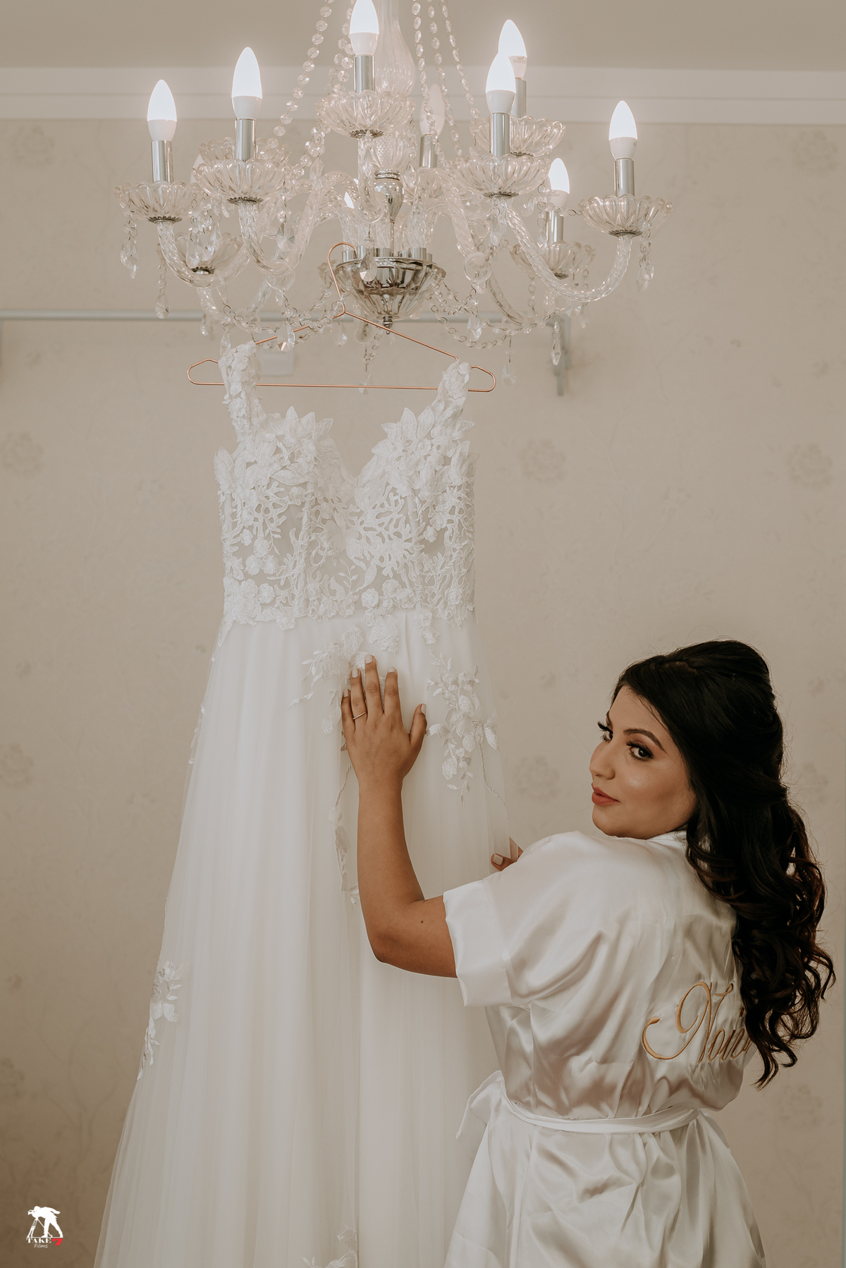 noiva e vestida da noiva 