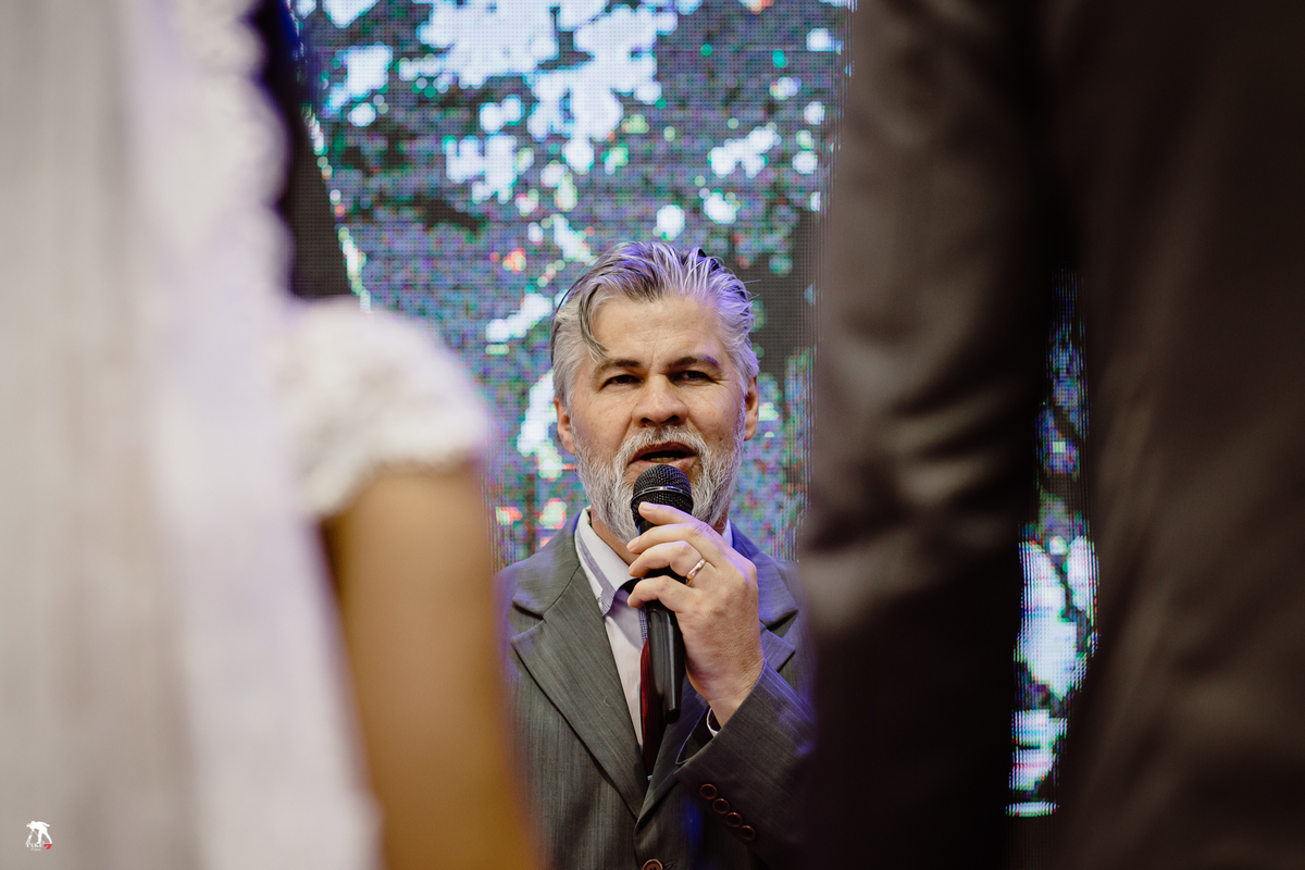 celebração do casamento 