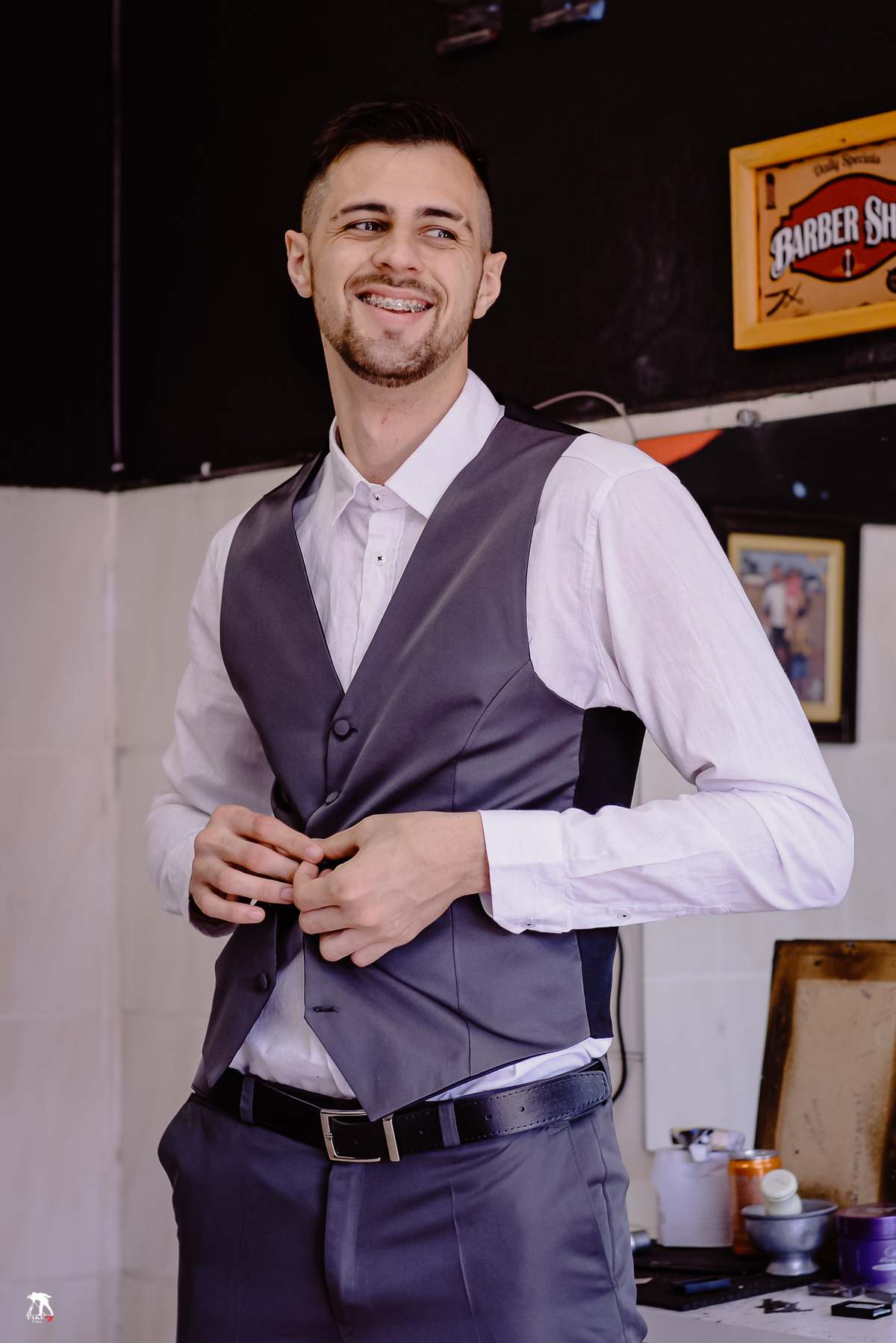 noivo antes do casamento 