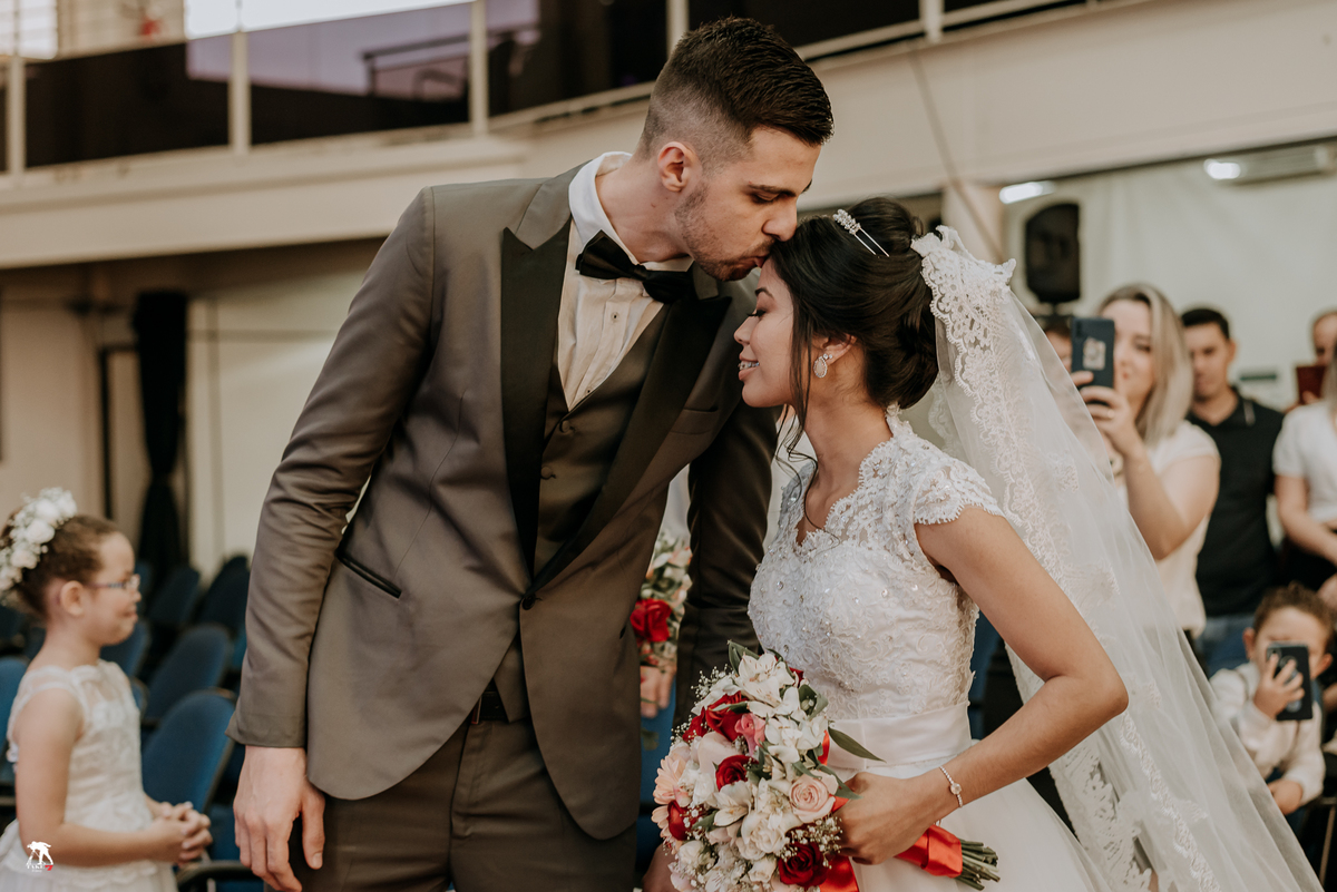 recepção do noivo com a noiva 