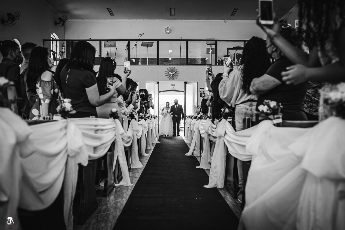 entrada da noiva com pai