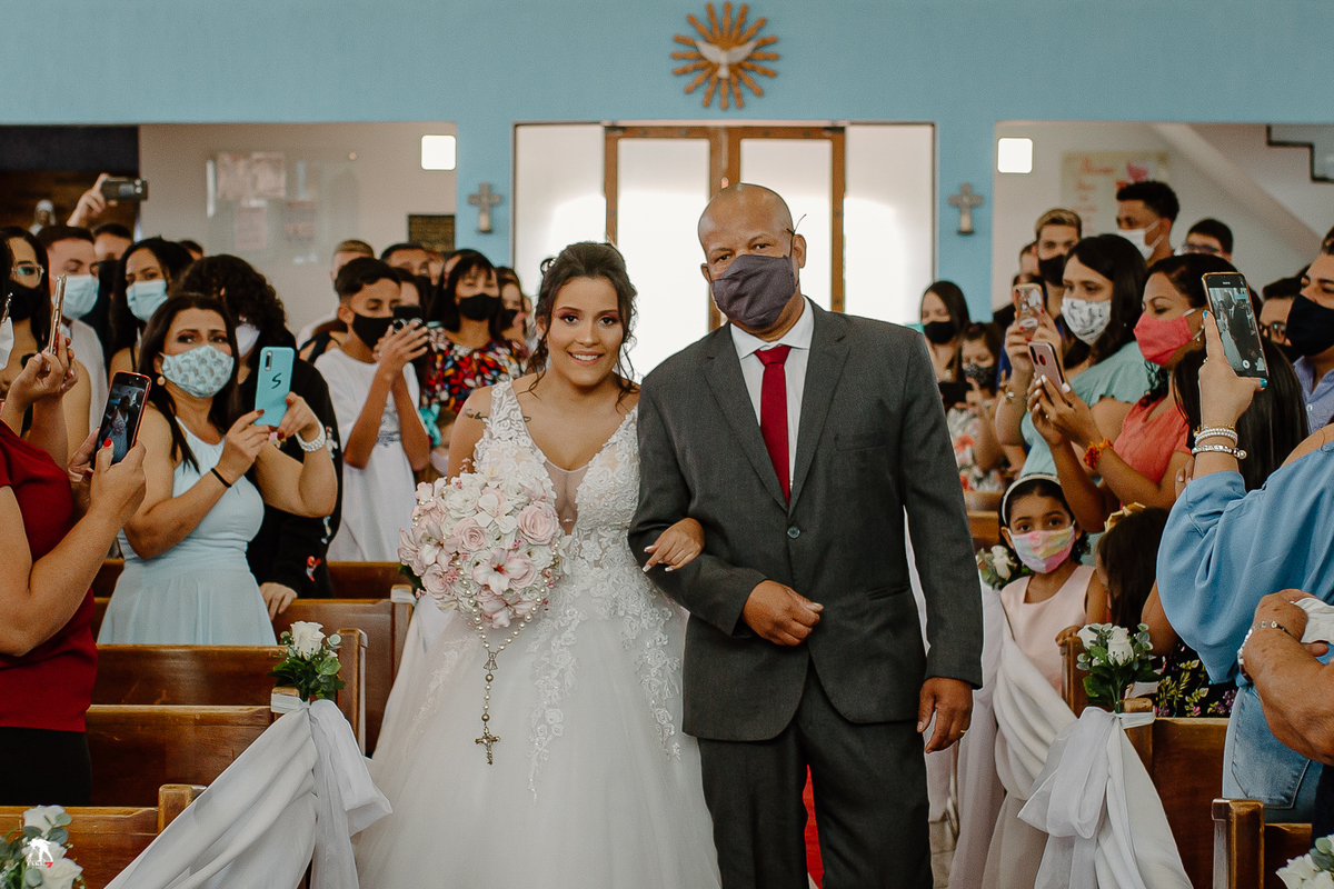 entrada da noiva com pai 