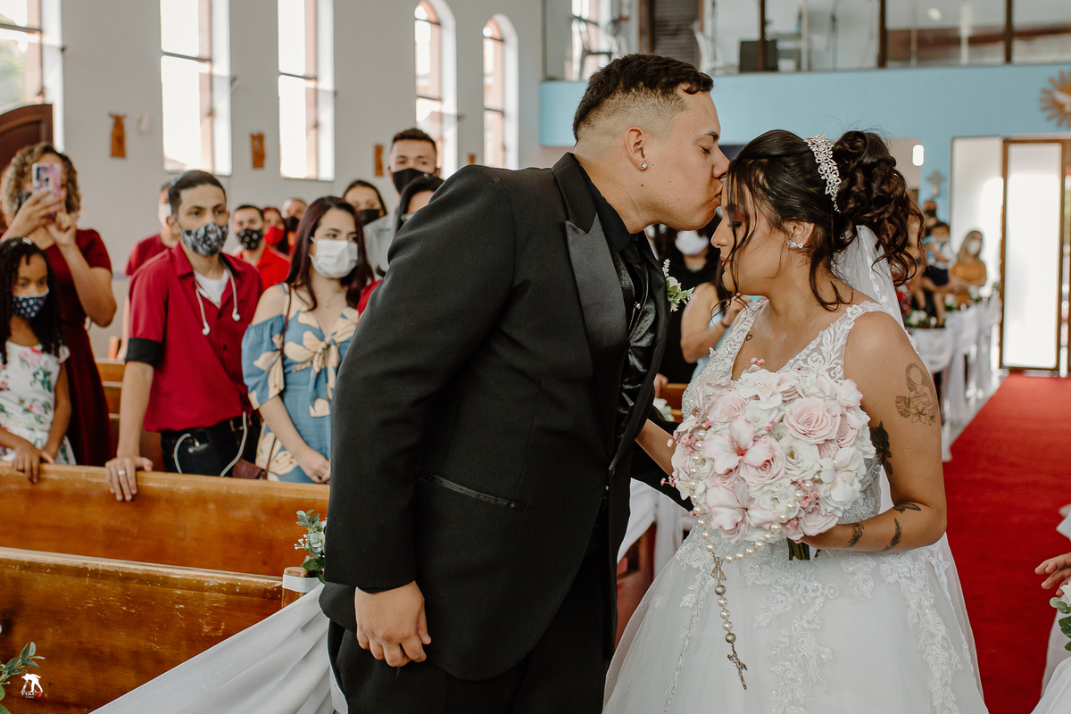 recepção do noivo com a noiva 