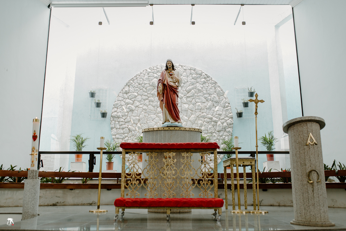 altar da cerimônia de casamento 