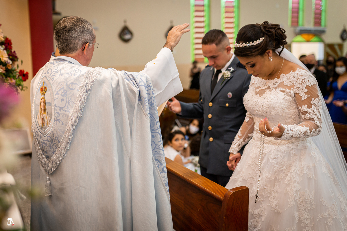 benção nupcial no casamento 