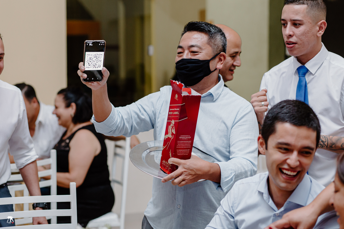 padrinhos com pix no casamento 