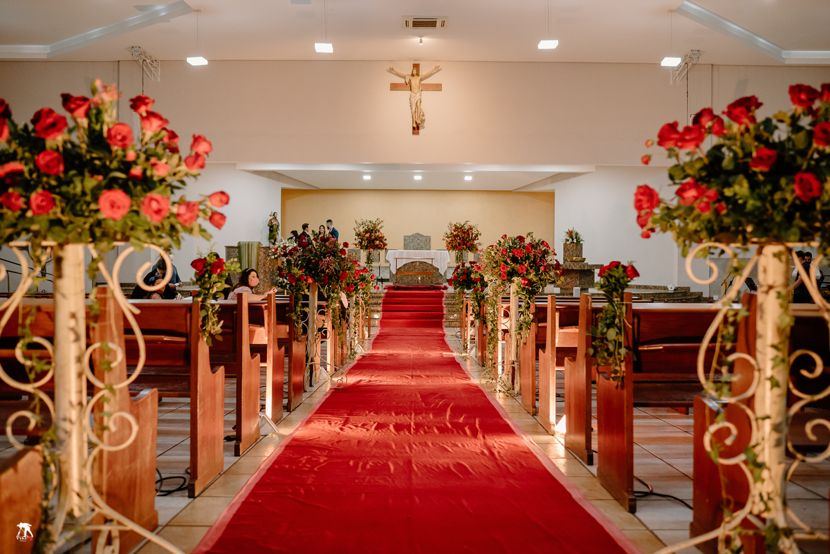 Decoração da cerimonia de casamento