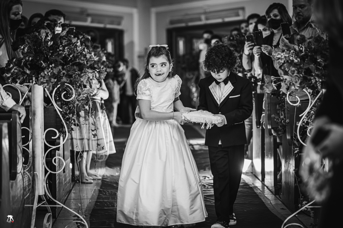 Entrada das alianças 