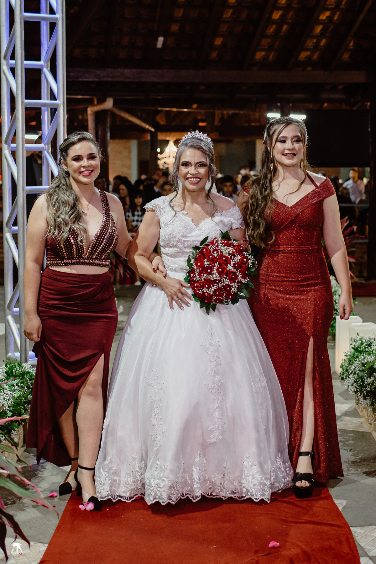 entrada da noiva no casamento