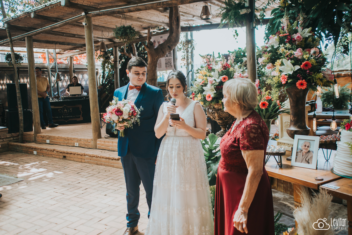 Casamento na Luciana Valladão Restaurante 