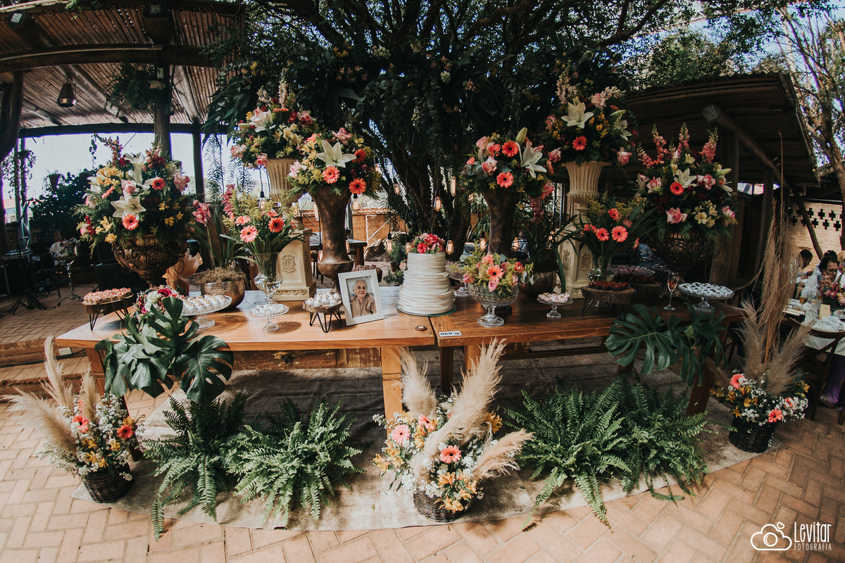 Casamento na Luciana Valladão Restaurante 