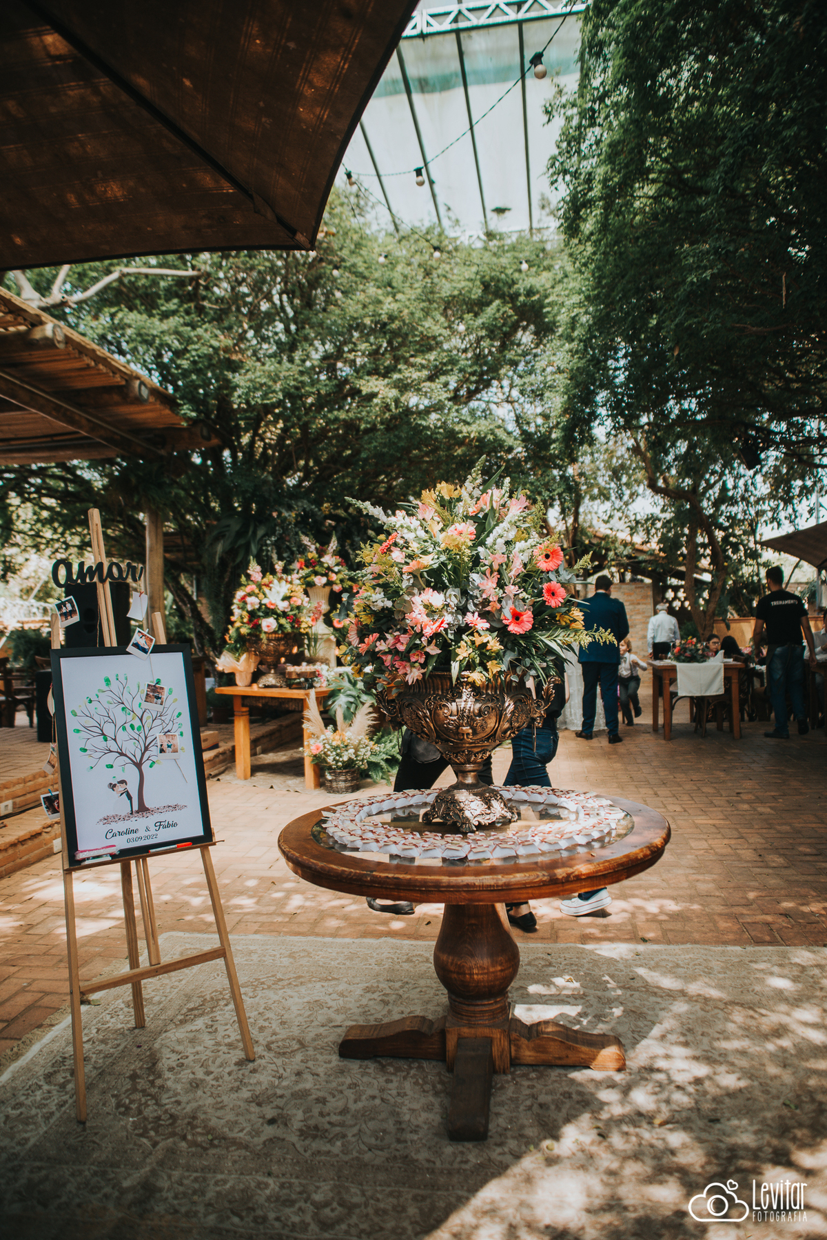 Casamento na Luciana Valladão Restaurante 