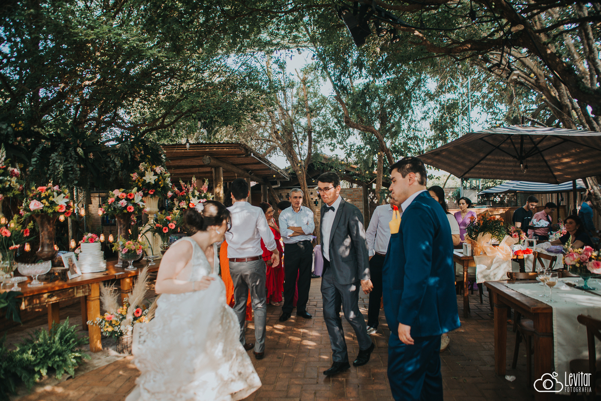 Casamento na Luciana Valladão Restaurante 