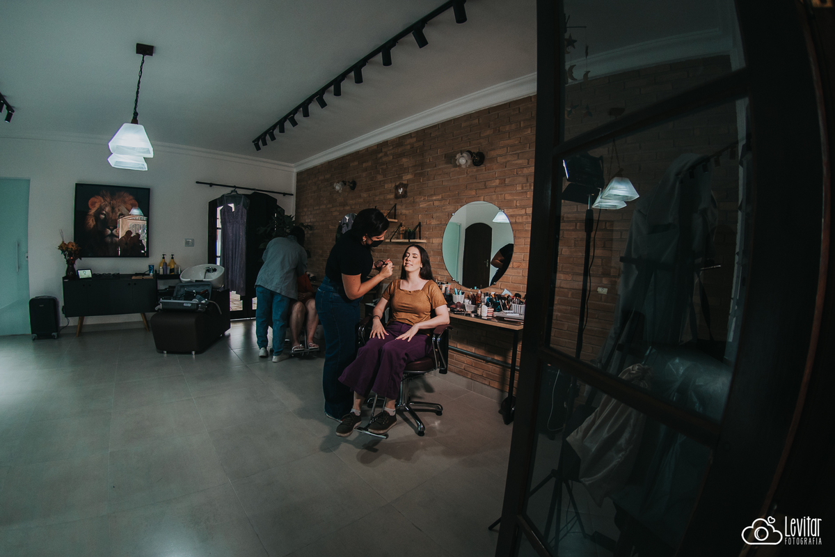 Making of noiva Guaratinguetá