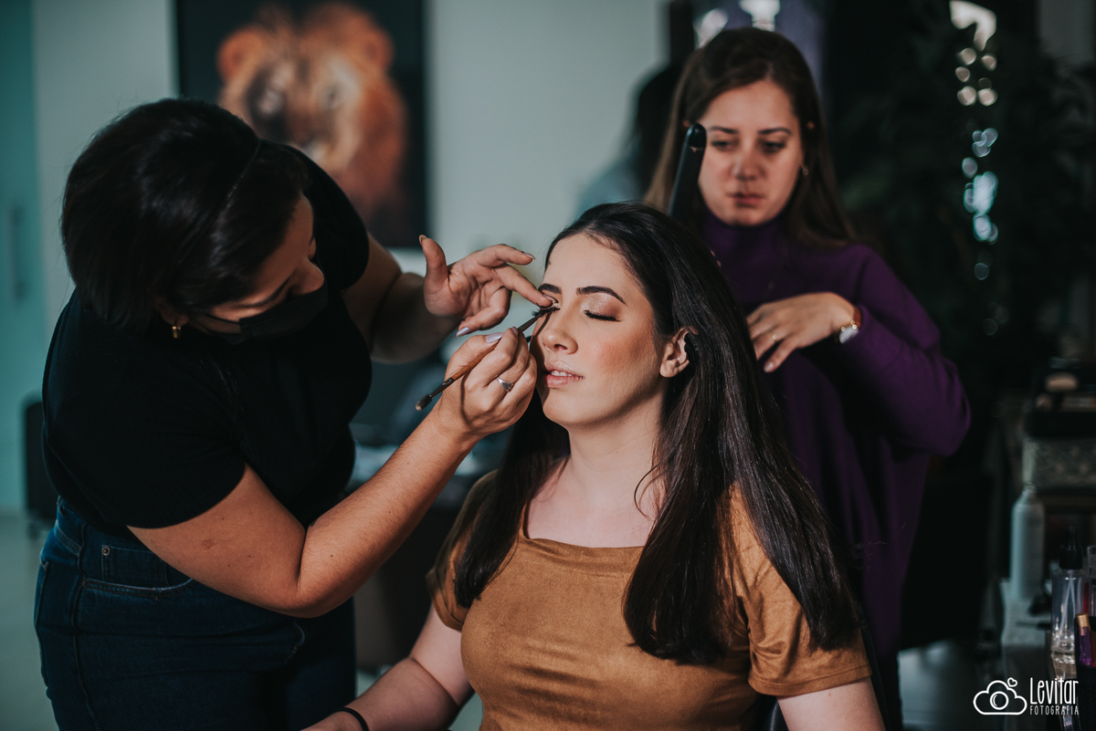 Making of noiva Guaratinguetá