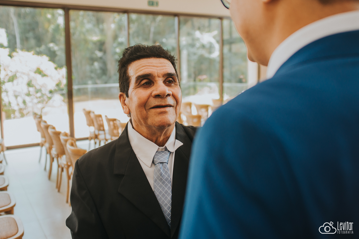 Pai do Noivo Casamento Recanto do Bosque Guaratinguetá SP