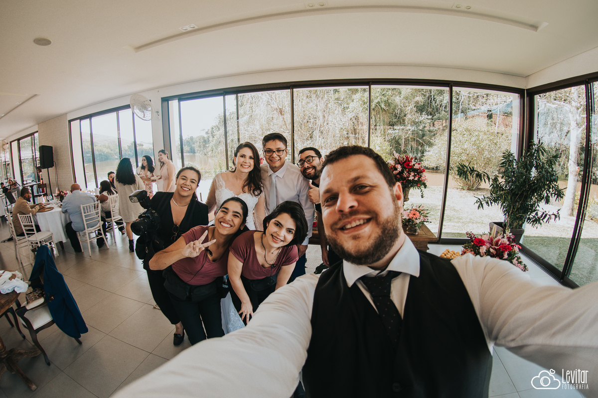 equipe fotografia e cerimonial Casamento Recanto do Bosque Guaratinguetá SP