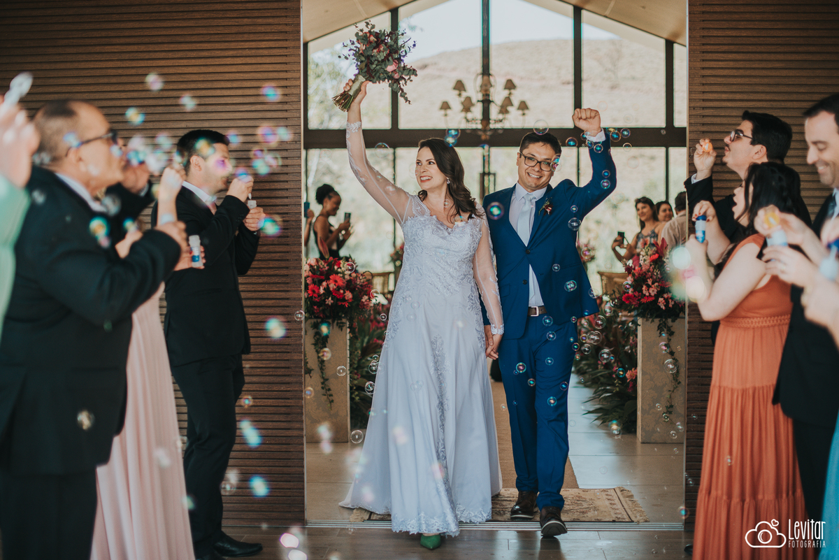 saída de casamento com bolhas Recanto do Bosque Guaratinguetá SP