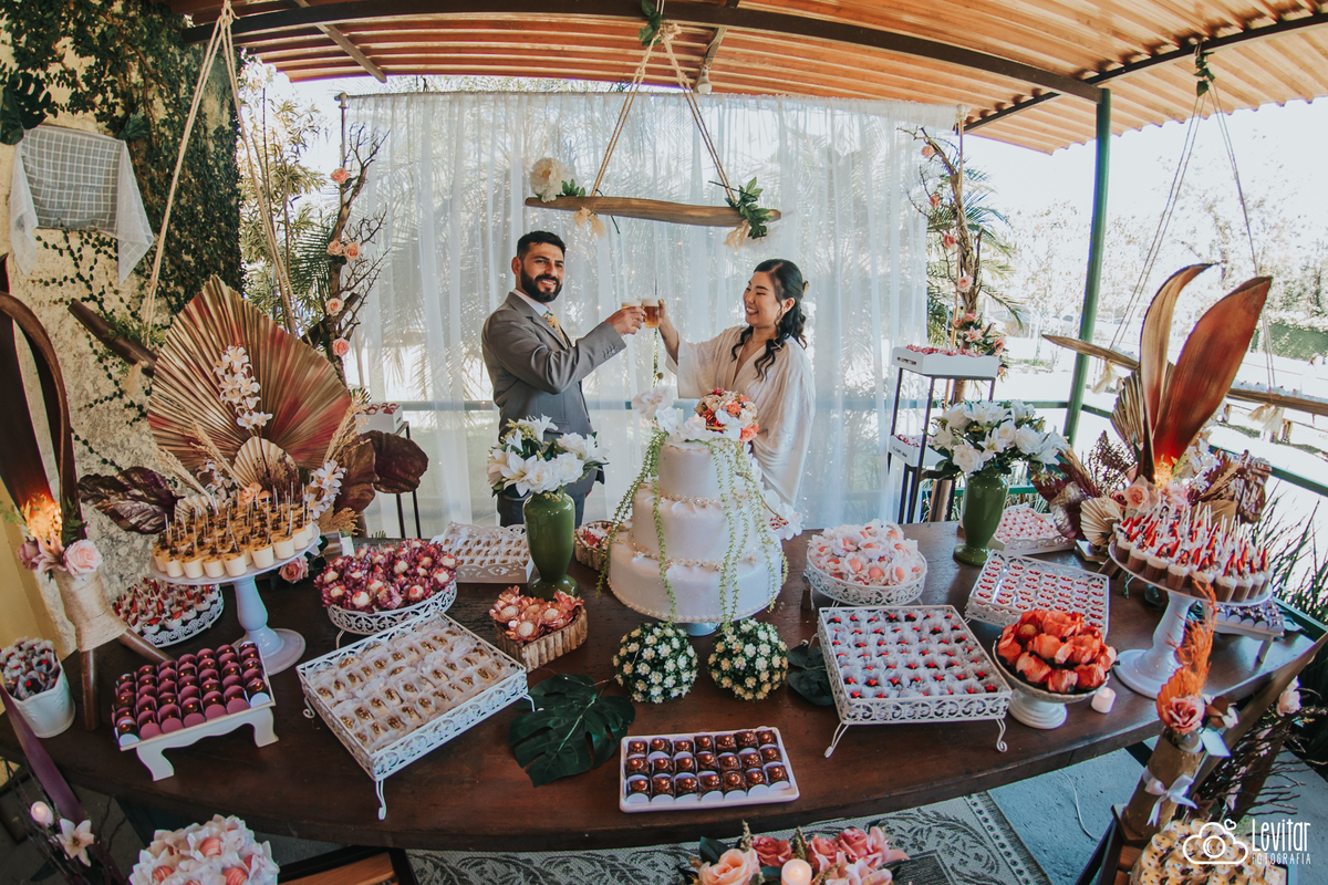fotografia de casamento ao livre em são josé dos campos