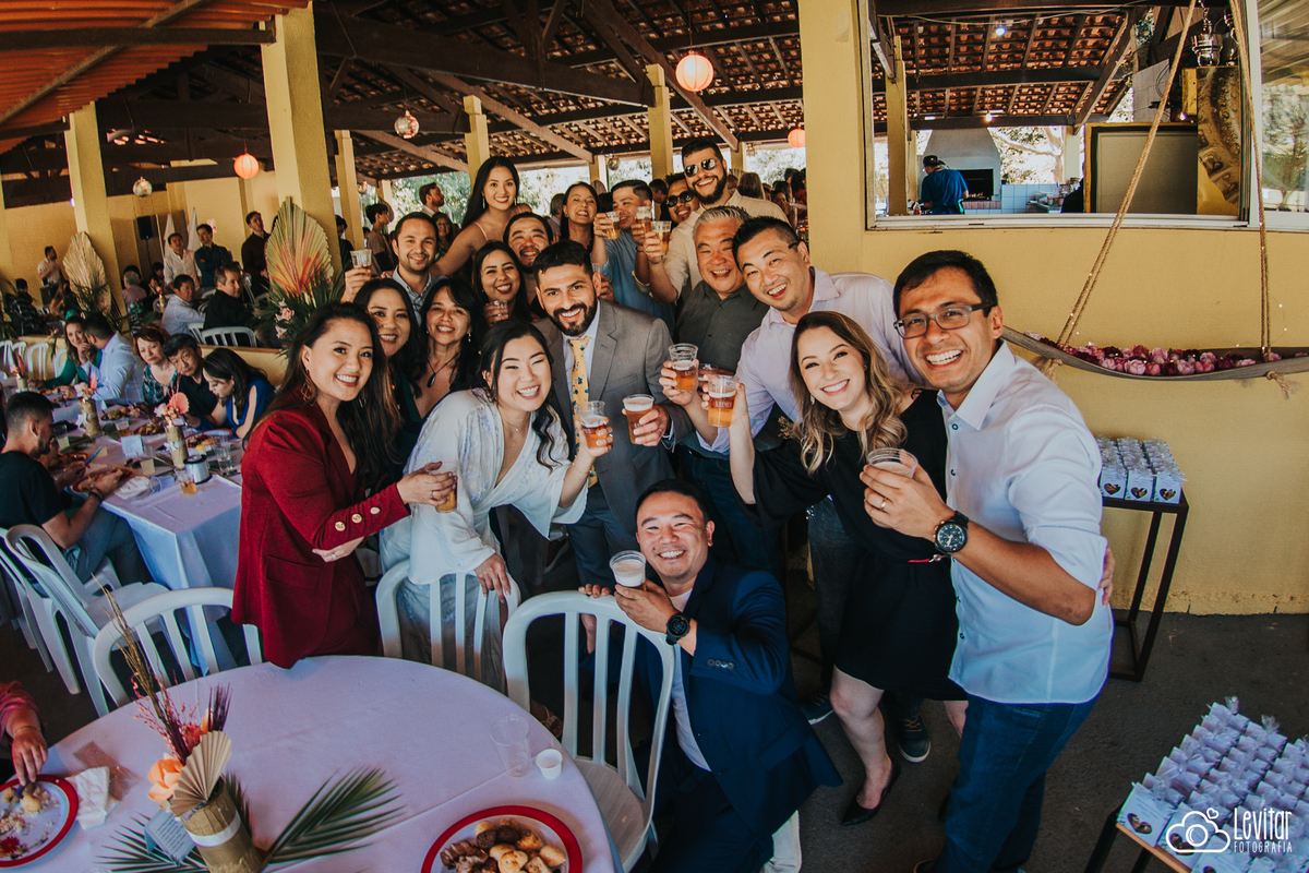 fotografia de casamento ao livre em são josé dos campos