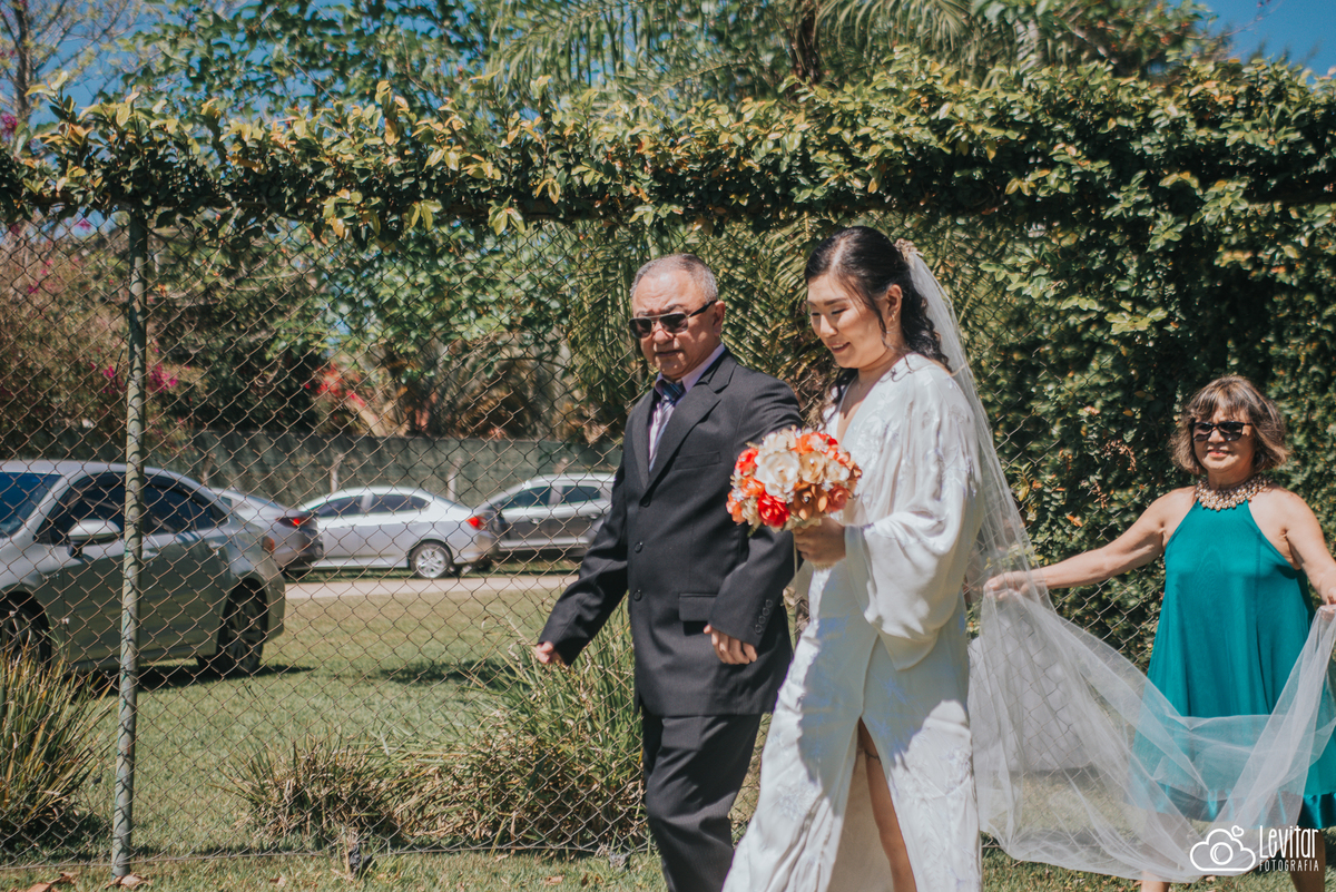 fotografia de casamento ao livre em são josé dos campos