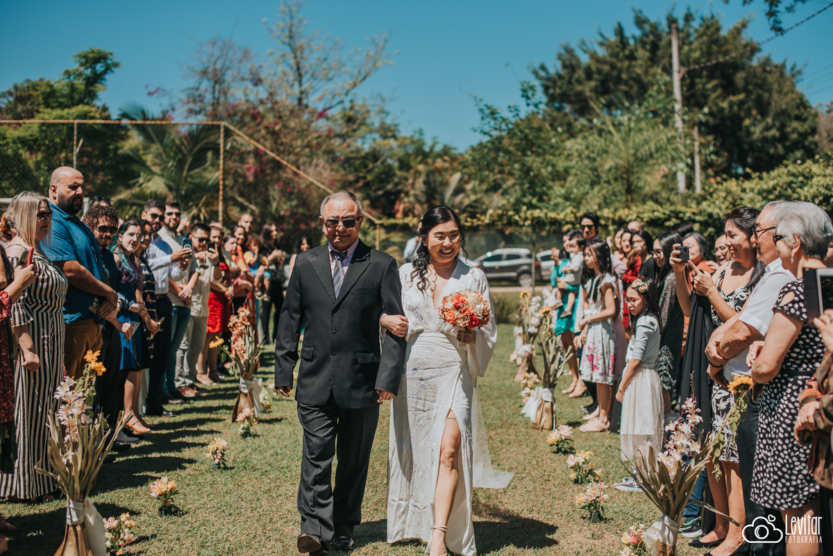 fotografia de casamento ao livre em são josé dos campos