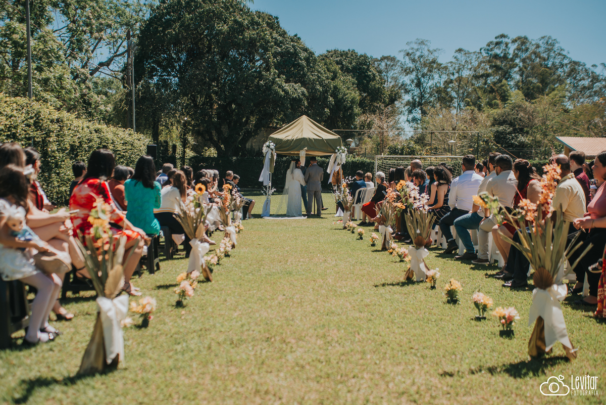 fotografia de casamento ao livre em são josé dos campos