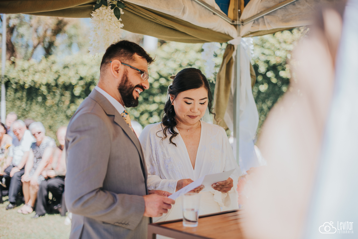 fotografia de casamento ao livre em são josé dos campos