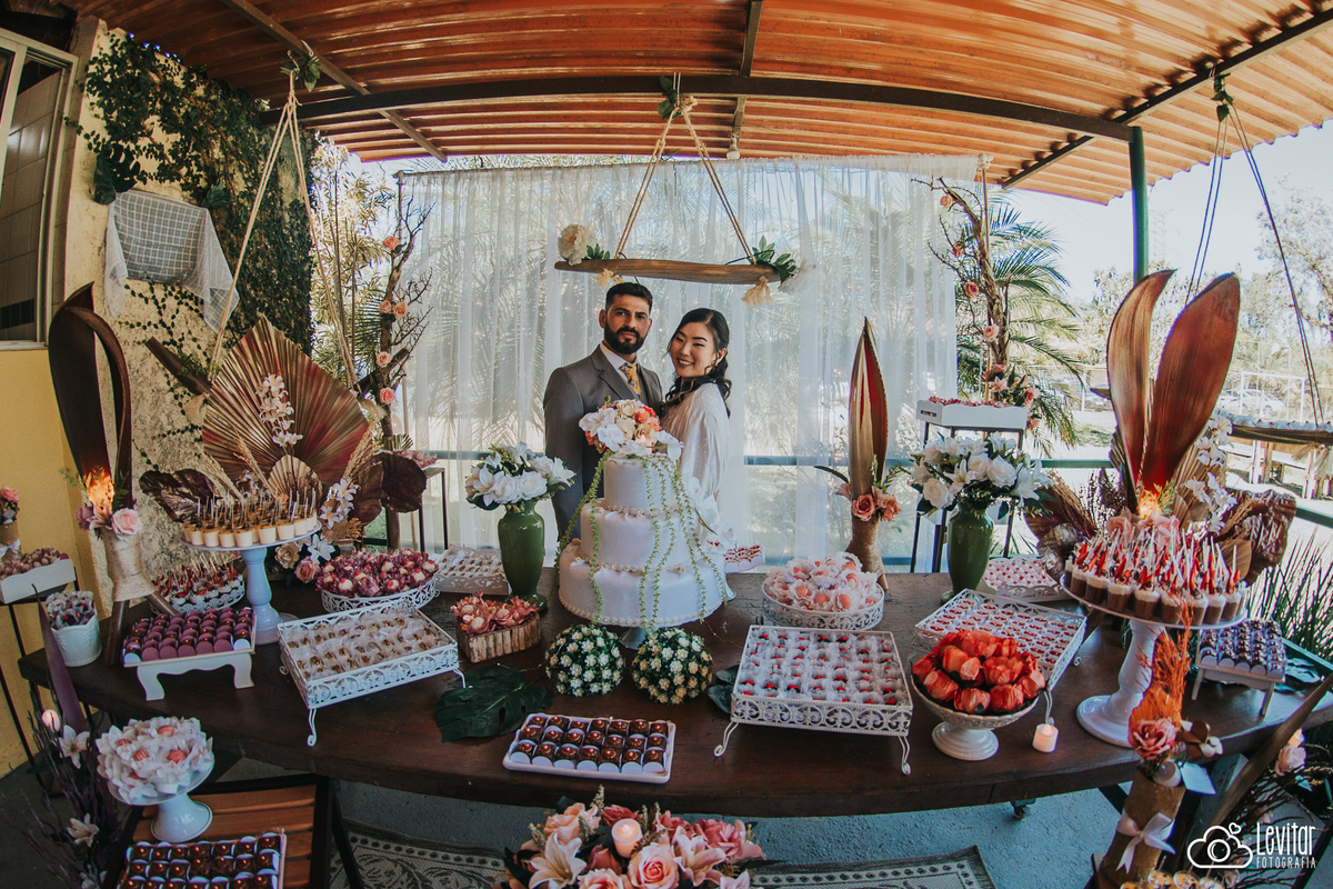 fotografia de casamento ao livre em são josé dos campos