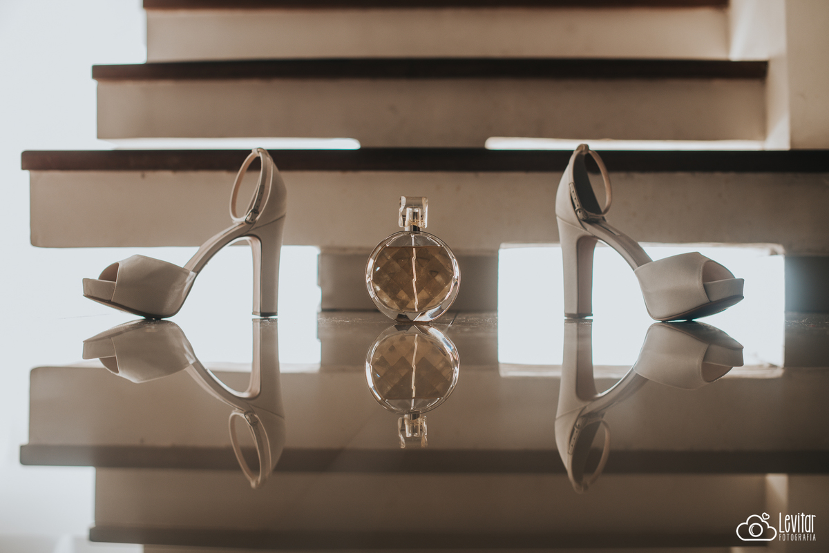 Sapato e perfume Casamento no Recanto Vip