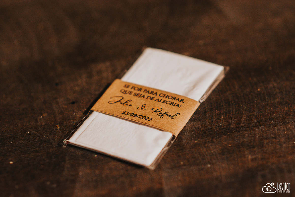 lencinho personalizado Casamento no Recanto Vip