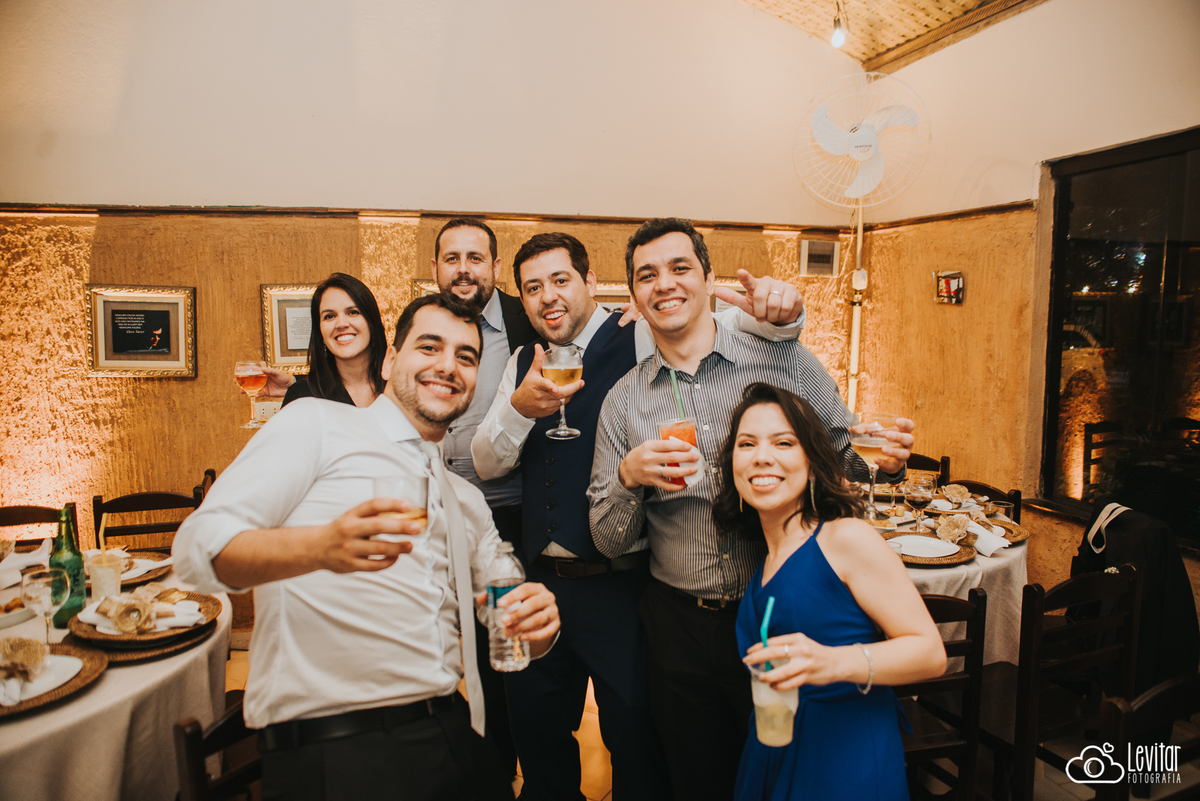 amigos dos noivos Casamento no Recanto Vip