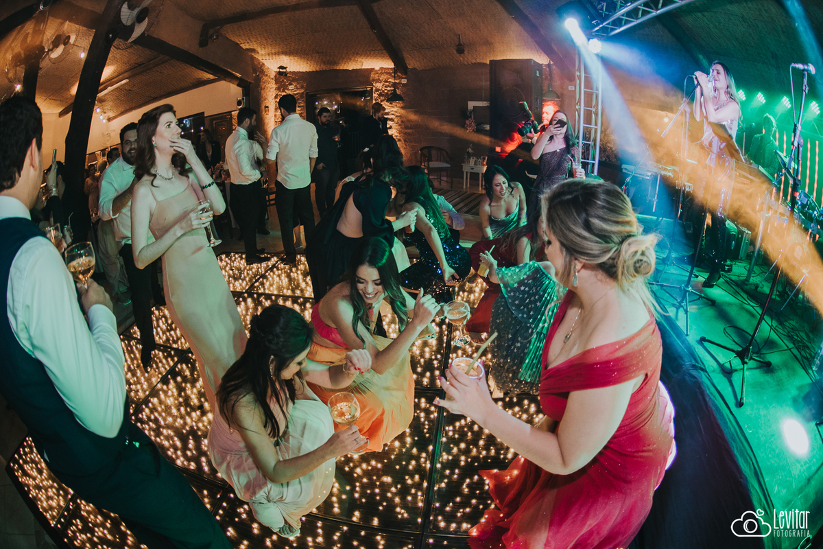 Casamento no Recanto Vip animação da festa