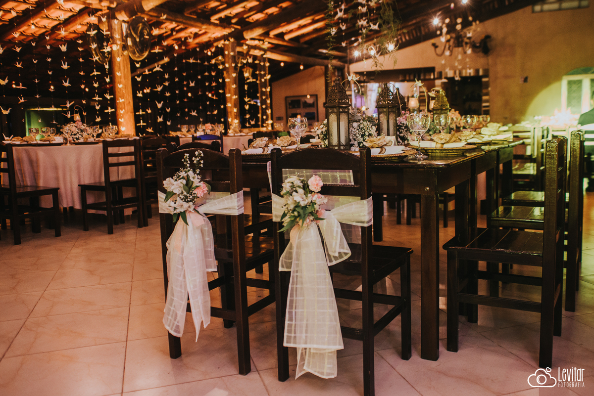 decoração da festa Casamento no Recanto Vip