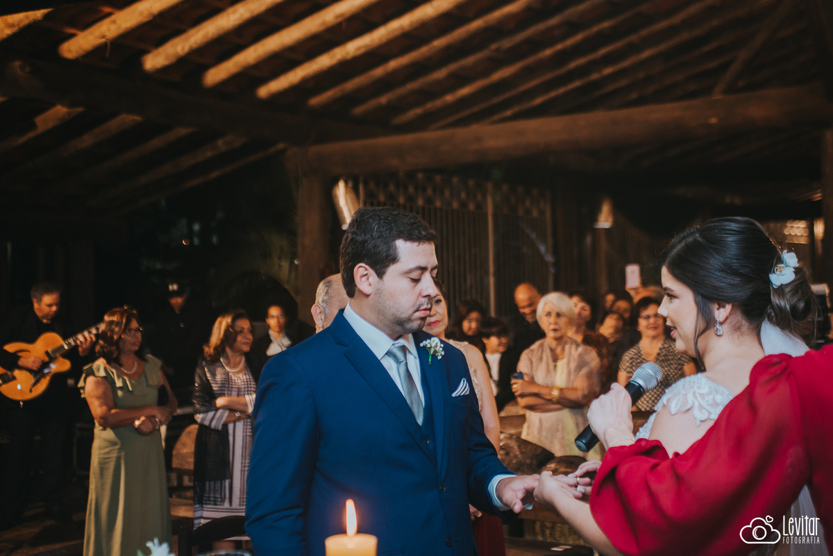 noiva e votos Casamento no Recanto Vip