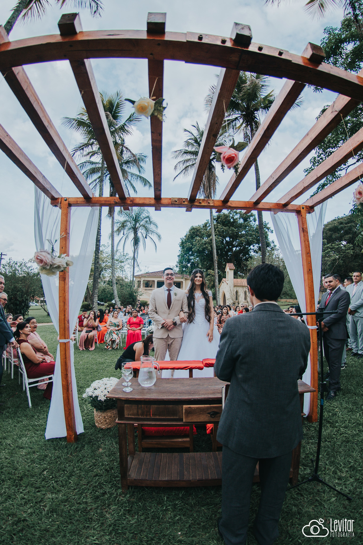 casamento ao ar livre fazenda marambaia em guaratinguetá