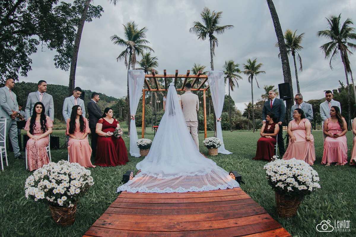 Cerimônia e paisagem Fazenda Marambaia