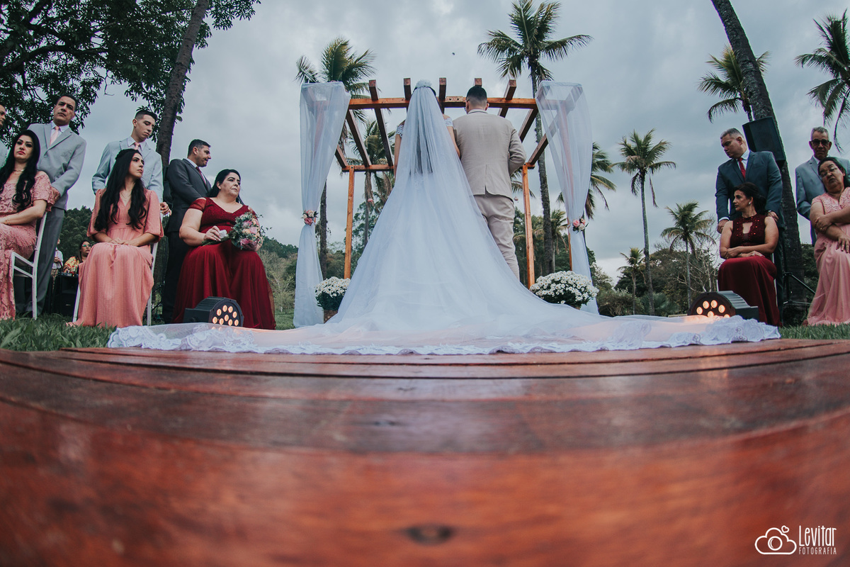 véu da noiva Fazenda Marambaia