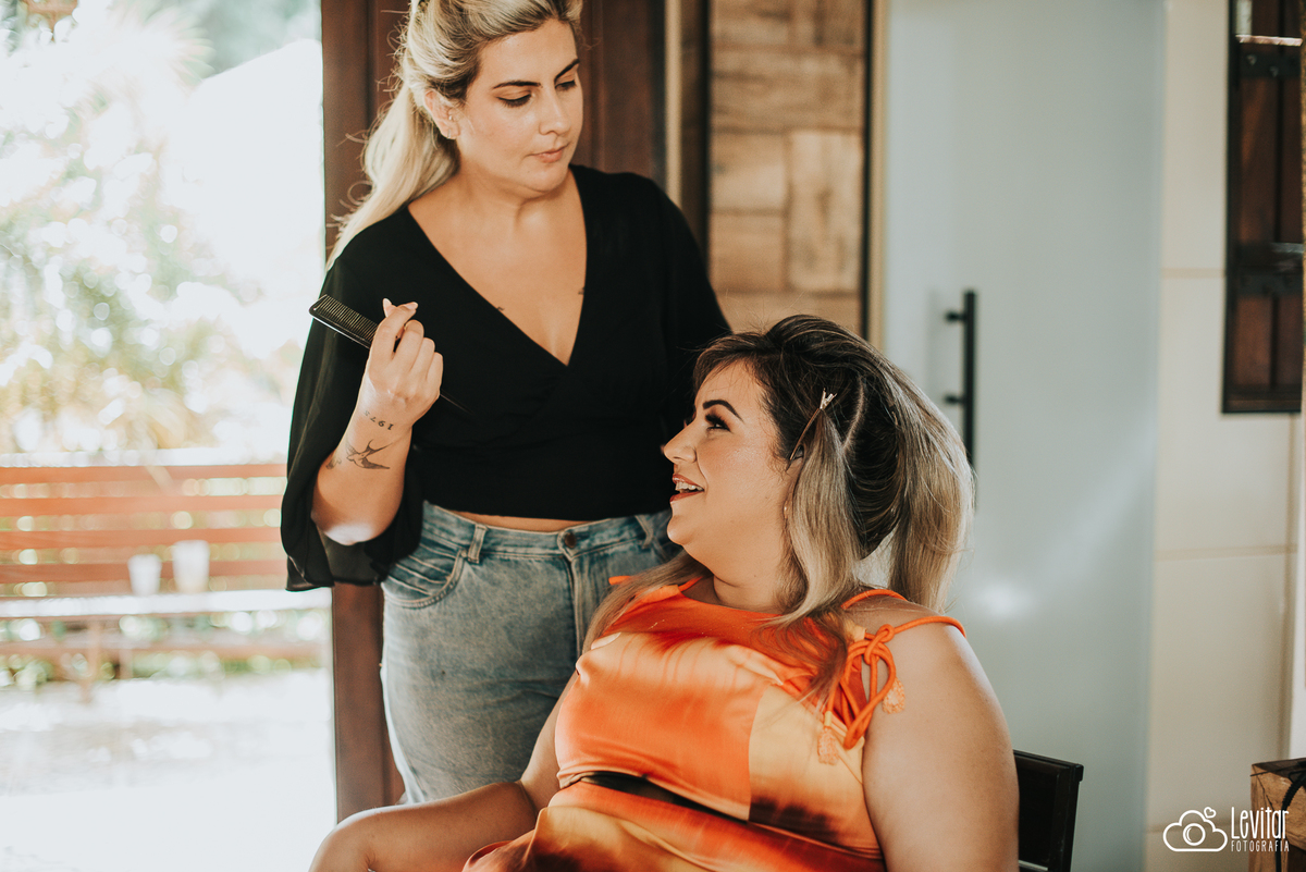 noiva e maquiadora no recanto vip