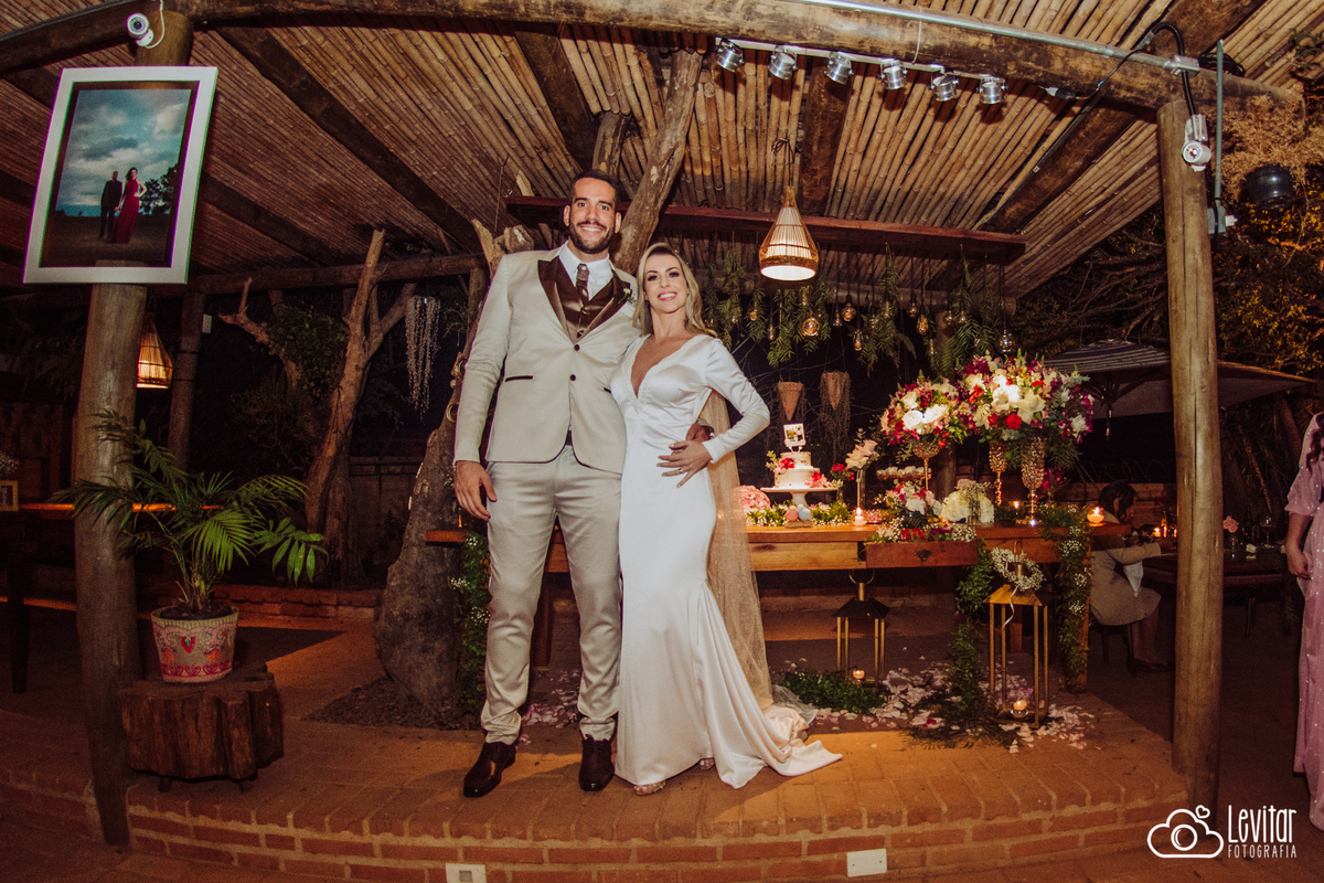 Casamento | na Luciana Valladão Restaurante | Guaratinguetá |Paula e Luan